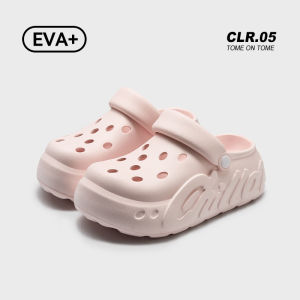 [Free Shipping] New Summer Style WomenS Casual Versatile Thick-Soled 5Cm Height-Increasing Outdoor Non-Slip EVA Closed-Toe Sandals