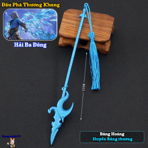 Mô hình Băng Hoàng Hải Ba Đông Huyền băng thương 22cm Đấu Phá Thương Khung