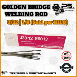 3/32 | 1/8 GOLDEN BRIDGE WELDING ROD | WELDING ROD ELECTRODES (Sold per KILO)