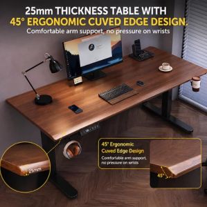 👉Free Installation👈 [SG STOCK] Electric Adjustable Height Study Table / Gaming Table / Computer Table Electric Lifting