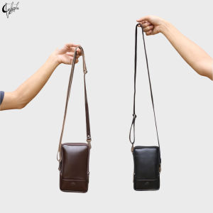 Hanging Wallet Dompet Hp Gantung Pria Kulit Caliandravieri Leather