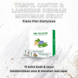 Tiens fiber-cellulose - fiber drink detox slim - probitics supplement - minuman fiber prebiotik atasi masalah usus dan kesihatan