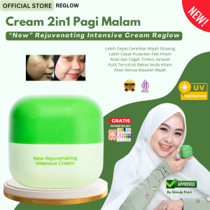Cream Siang Malam Glowing Cream Reglow Skincare by Shindy Putri Krim Menyamarkan Flek Membandel Cream Reglow untuk Jerawat Krim untuk Komedo Hidung Krim Wajah Glowing Skincare Reglow