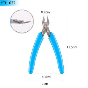 คีมปอกลวดคีมปอกสายไฟกรรไกรข้อเครื่องประดับขนาดเล็กแบบทำมือคีมปากเฉียงตัดนุ่มคีมอิเล็กทรอนิกส์คีมเล็กลวดคีมตัดลวดหุ้มฉนวนยางรุ่นอุปกรณ์ทำมือซ่อมแซมส่วนประกอบไฟฟ้า