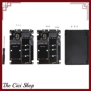 [The Cici Shop] NGFF để SATA 3 HDD bao vây mSATA SSD Adapter M.2 SATA giao thức Adapter Board