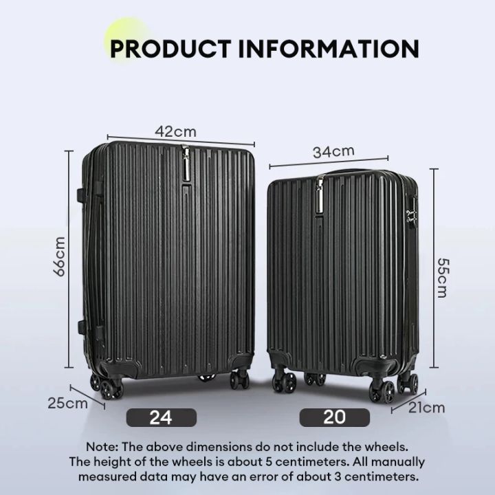 BE%2020/24%20Inch%20LightWeight%20Luggage%20Vacation%20Suitcase%20Hard%20Shell%20Luggage%20With%20Hook%20Design%20-%20Image%208