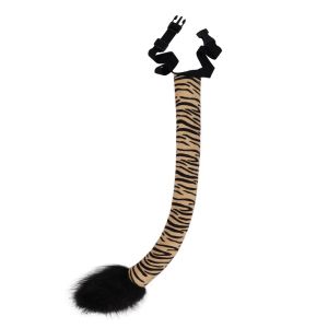 YIYU STUDIO Soft Animal Tail Plush Lightweight Cosplay Tail Costumes Easy to Wear Costume Prop Halloween