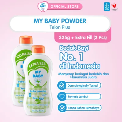 MY BABY Powder Telon plus [325 g / 2 pcs] - Exp: 08.2028