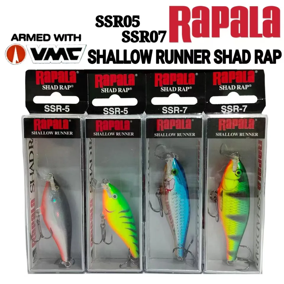 RAPALA SHALLOW RUNNER SHAD RAP FISHING LURE (SSR-5 / SSR -7)