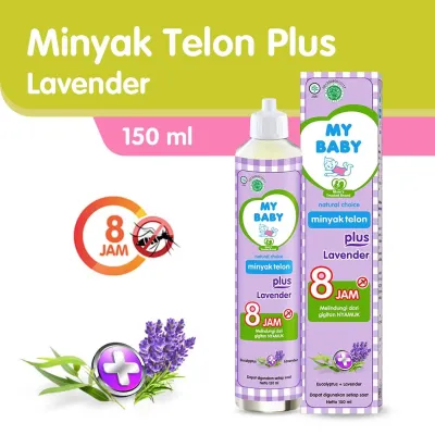 My Baby Minyak Telon Plus 150ml 90ml 60ml Aroma Eucalyptus & Aroma Lavender