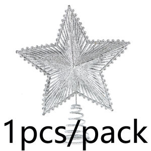 ต้นคริสต์มาสปักเลื่อมรูปดาวตกแต่งคริสต์มาสขนาด27.7*19.6ซม. (1ชิ้น/ถุง) อุปกรณ์สำหรับงานเลี้ยงปีใหม่งานสร้างสรรค์ DIY