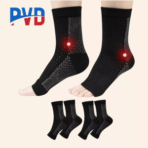 PVD 1Pair Neuropathy Socks Soothe Compression Socks Plantar Fasciitis Socks Ankle Brace Plantar Fasciitis Swelling Relief Pain Sure Active Therapy Socks