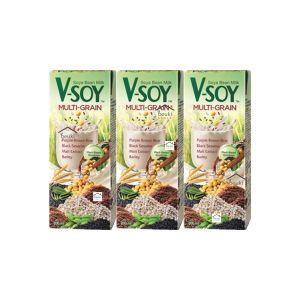 3PCS VSoy Soya Bean Multi Grain Minuman Sehat Kacang Kedelai