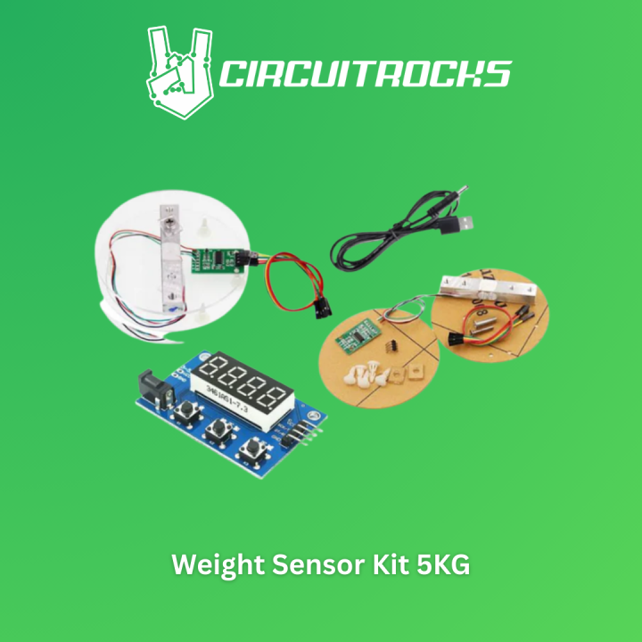 Circuitrocks Weight Sensor Kit 5KG for Arduino Raspberry Pi ESP32 STEM ...