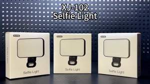 ToKerNew Mobile Phone Fill Light Rechargeable 3 Modes Adjustable Brightness Led Lamp Clip On for Mobile Phone Fill Light