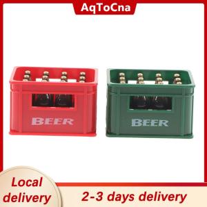 [COD] AqToCna Ship within 24 hours 1:12 Dollhouse Mini Beer Drink Bottle Beer Box Drink Box Bar Kitchen Decor Toy