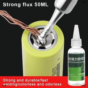 [COD] dfgje DIY Accessories 60g Soldering Flux Liquid Solders Water For Stainless Steel Galvanized Sheet Copper Iron Battery Welding