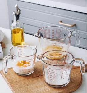 [SPR] Measuring Cup Glass // Gelas Ukur Kaca Transparan 1000ML // Gelas Takar Bahan Kaca Tebal