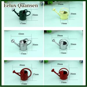 Eelux 1 cái 1:12 Dollhouse kim loại thu nhỏ tưới nước có thể mô hình Dollhouse phụ kiện