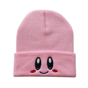 ZEEMIN Halloween Christmas Anime Cute Star Kirby Splicing Sun Hat Ash Ketchum Cosplay Hat Embroidery Pocket Adjustable Prop