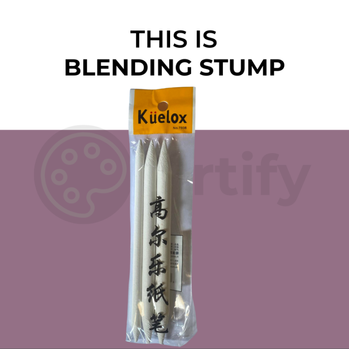 Blending Stump Set 6 pcs 6PCS/set Sketch 6 Sizes Art Drawing Tool