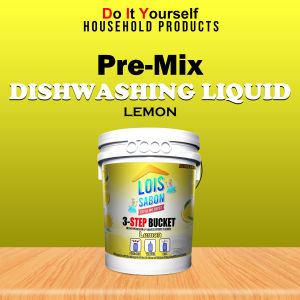 BIG 3-Step Bucket DIY Dishwashing Liquid (Up to 160-180 Liters of Dishwashing liquid)
