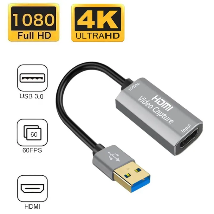 BOSTIN まずく USB 3.0 HDMI Video Capture