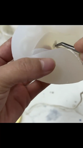 แม่พิมพ์ซิลิโคนหัวใจมีปีก3มิติพิมพ์เรซินอีป็อกซีแม่พิมพ์ทำช็อคโกแลตแม่พิมพ์น้ำตาลปั้นสำหรับสบู่สำหรับการอบเค้กขนมหวาน