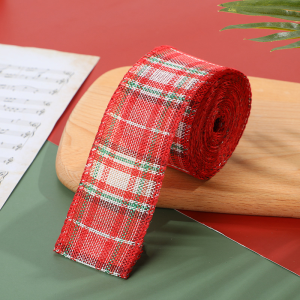 🔥Bán chạy🔥5M/6M Giáng Sinh vải tự làm Ribbon ruy băng vải bố Với Có Dây Cạnh Gói Quà Tặng trang trí cây giáng sinh Ribbon Tự Làm Vòng Hoa Cung Thủ Công