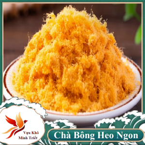KHÔ CHÀ BÔNG HEO SỢ TƠ THƯỢNG PHẨM -TỔNG 500GR MỖI HỦ 250GR- Vựa Khô Minh Triết