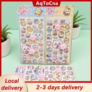 [COD] AqToCna Ship within 24 hours 1Pcs Kawaii Chiikawa Animal Soft Cats Paw 3D Decor Stickers DIY Laptop Scrapbook Phone Case Decor Decals Decompression Gifts