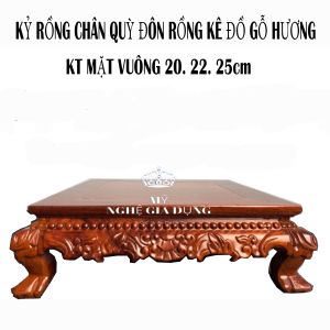Đế rồng Kỷ rồng dôn rồng chân quỳ gỗ hương lào 100% .