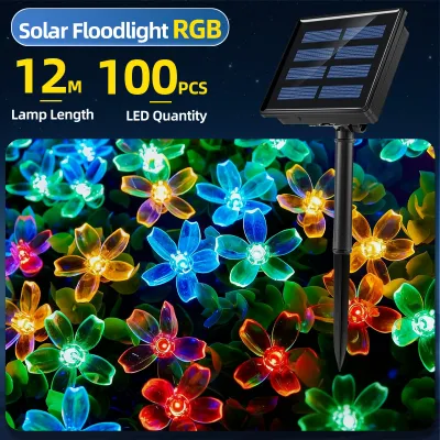 KINGSOLAR Solar Christmas Light 12M Outdoor Icicle Lights Waterproof Solar Power String Lights for Xmas Tree Patio Yard Garden Wedding Party House Eaves Roof Decorations Solar Curtain Lights