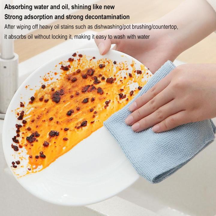 10/20pcs Washable Tissue Dish Paper Towel 20pcs Cleaning Dish Paper For ...