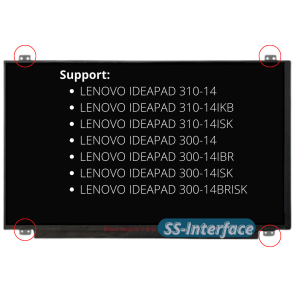 LAYER MONITOR LCD LAPTOP LENOVO IDEAPAD 310-14 310-14IKB 310-14ISK 300-14 300-14IBR 300-14ISK 300-14BRISK NOTEBOOK PANEL SCREEN