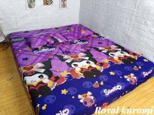SPREI ADEM T20 MOTIF KUROMI ADEM HALUS KATUN DISPERSE PREMIUM