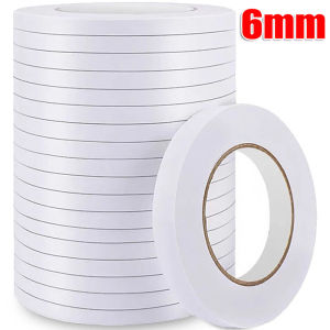 10Rolls Double Sided Tape Long Party Balloon Adhesive School Supplies Stationary Adhesive Tape