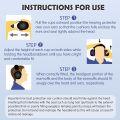 Noise Reduction Earmuffs, Ear Protection Headphones,NRR 28dB Soundproof Safety Ear Muffs for Shooting. 
