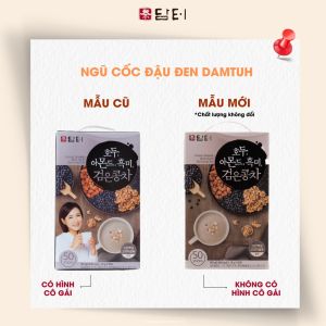 Bột Ngũ Cốc Damtuh Óc Chó Đậu Đen Hàn Quốc 18g x 50 Gói