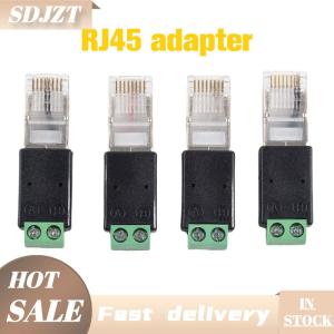 SDJZT RJ45 to RS485 Converter RJ45 Terminal Adapter RJ45 to RS485 Adapter Head to Terminal