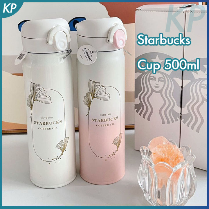 Starbuck Tumbler Thermos Cup 500ml Lotus Pond Moonlight Bounce Cup