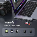 UGREEN Multifunction Adapter USB C HUB Dual Type C to USB 3.0 Splitter HDMI Adapter for MacBook Pro M2 2022 MacBook Air 13” M1 MacBook Air 2020 MacBook Pro 2020 Thunderbolt 3 USB-C Port USB HUB. 