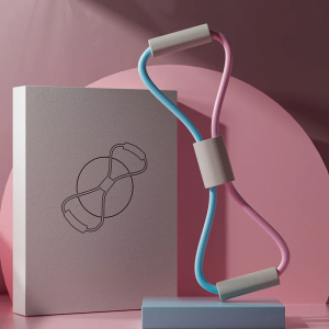 Womens Yoga Stretching Belt Chest Eight-Character Stretch Elastic Band Stretcher Tension Rope Stretch Back Exercise Equipment