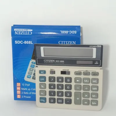 Kalkulator Citizen SDC 868 L - Kalkulator Dagang Besar 12 Digit