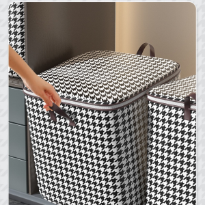 【SunnySpace】กระเป๋าเก็บของ กล่องเก็บของ ถุงใส่ของอเนกประสงค์ 100/140/180L จุของได้เยอะ เก็บผ้า กันฝุ่น