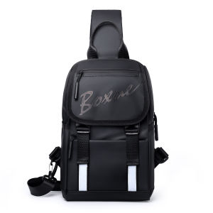 Techdoo Tas Selempang Pria Multifungsi Tas Cowok Fashion Trendy Sling Bag Pria Casual TS739