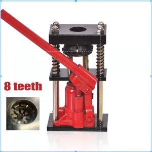 Heavy-Duty Hydraulic Hose Crimping Machine for 8-20mm Pipes with Stainless Steel Construction and 100 Sleeves