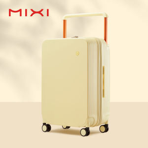 Mixi Wide Handle Travel Trolley Case 20 Inch Cabin Size Luggage PC Hardshell Carry On Case 24 Inch Large Capacity Spinner Suitcase with TSA Lock M9282