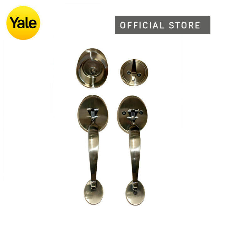 Yale Dh Us Double Handleset Ab Lazada Ph