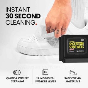 **Best Selling** 2025 NEW Premium Shoe Cleaning Wipes – 80pcs/Pack Quick & Easy Sneaker Cleaner Multi-Purpose Wet Wipes for Shoes Bags & Accessories Removes Dirt Mud & Stains Gentle & Effective Care Lap Pembersihan Kasut Premium – 80pcs/pek 擦鞋湿巾